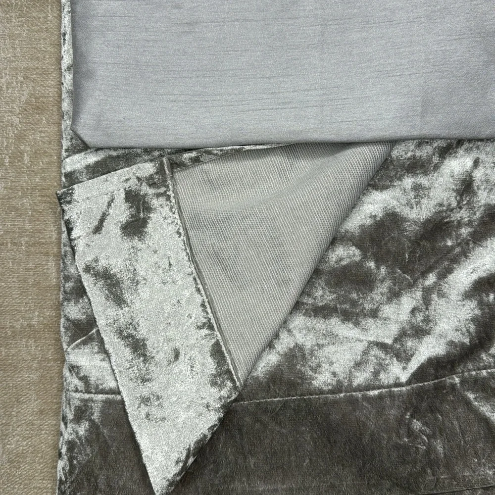 DRAPES BEBE 74”*84” Two rod pocket panels